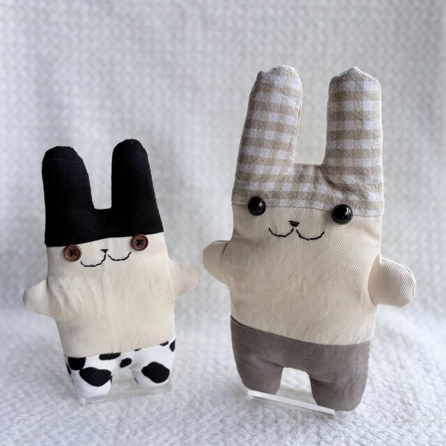 うさぎ ぬいぐるみ ハンドメイド フニータ 癒し系 | iichi 日々の