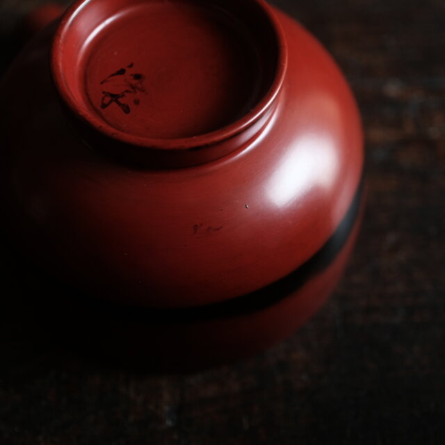 赤で素敵◇木製本漆 片口 漆器 酒器 工芸品 暮らしに。現代品 | iichi
