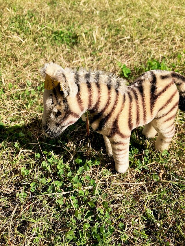 シュタイフ Zebra しまうま STEIFF ドイツ | iichi 日々の暮らしを