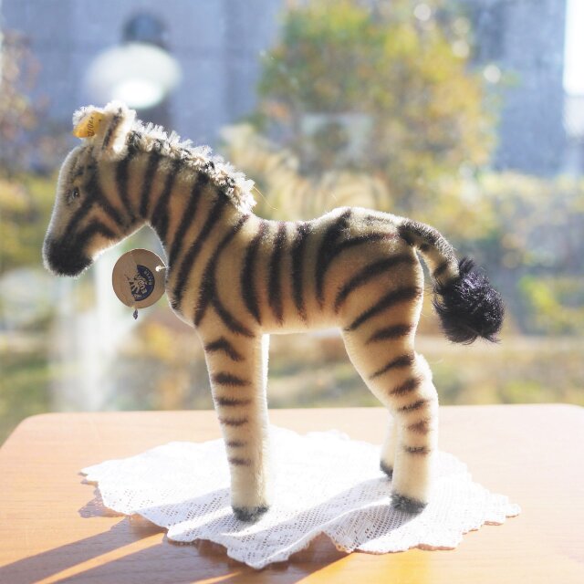 シュタイフ Zebra しまうま STEIFF ドイツ | iichi 日々の暮らしを
