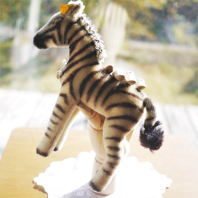 シュタイフ Zebra しまうま STEIFF ドイツ | iichi 日々の暮らしを