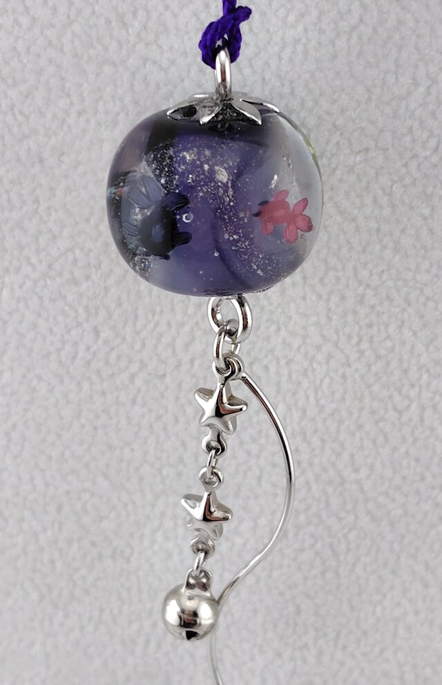 とんぼ玉帯飾り 金魚 | iichi 日々の暮らしを心地よくするハンドメイド