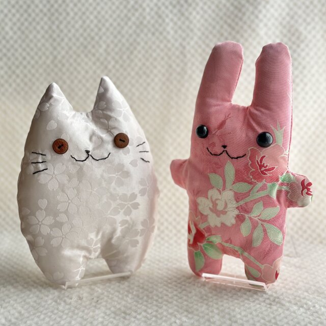 猫 ぬいぐるみ ふにゃ〜た ハンドメイド 癒し系 インテリア | iichi