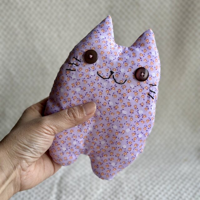 猫 ぬいぐるみ ふにゃ〜た ハンドメイド 癒し系 インテリア | iichi