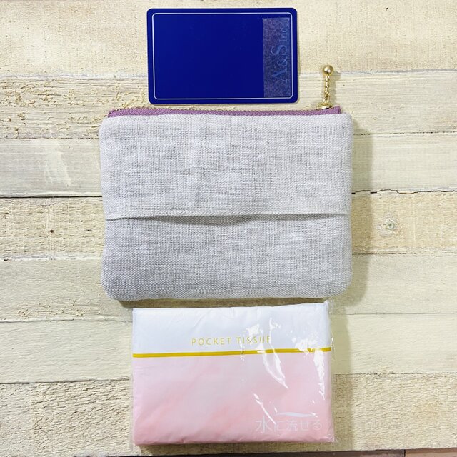 ハーダンガー刺繍ポーチ&ティッシュケース⚫︎z392 | iichi 日々の