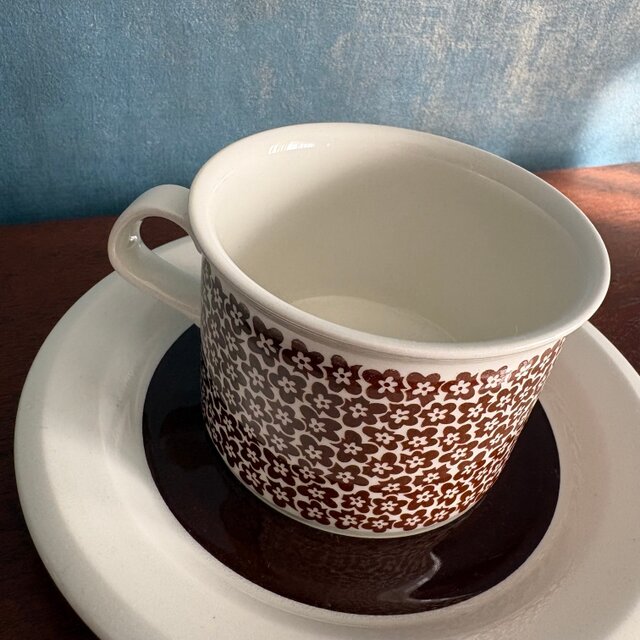 レア・美品★Arabia アラビア／Faenza ファエンツァ・Bowl 16㎝ ARABIA Vintage Faenza アラビア ファエンツァ ティーカップ&ソーサー