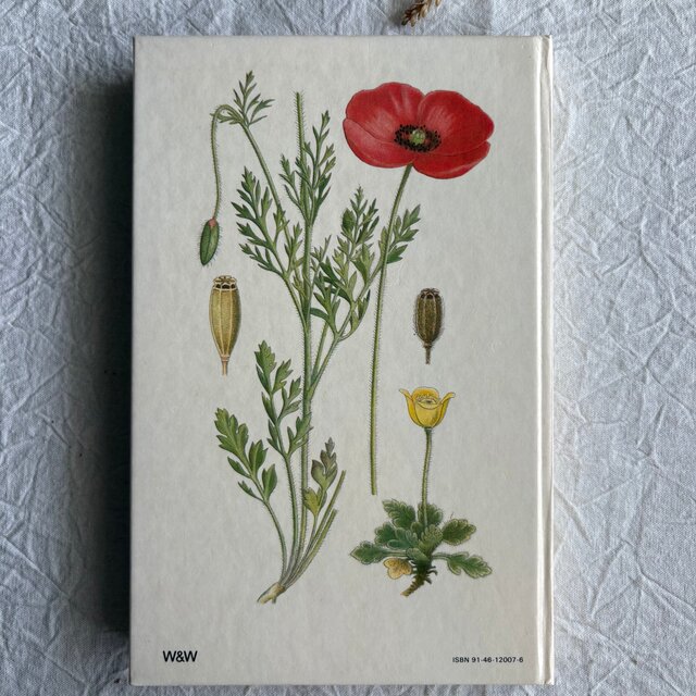 Sweden secondhand book ❀⁎༶スウェーデンの植物図鑑 Nordens Flora4