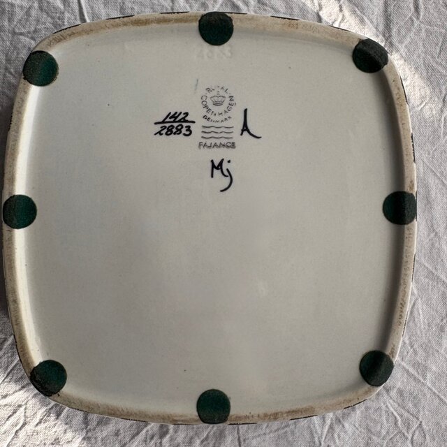 Vintage Royal Copenhagen⁎༶ ロイヤルコペンハーゲン Tenera スクエア