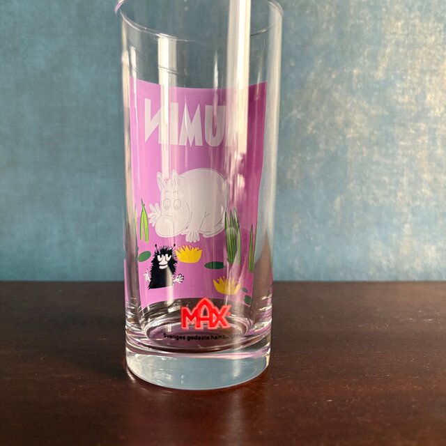 Sweden Mumin glas୨୧⁎༶スウェーデン限定 MAX ノベルティ ムーミン