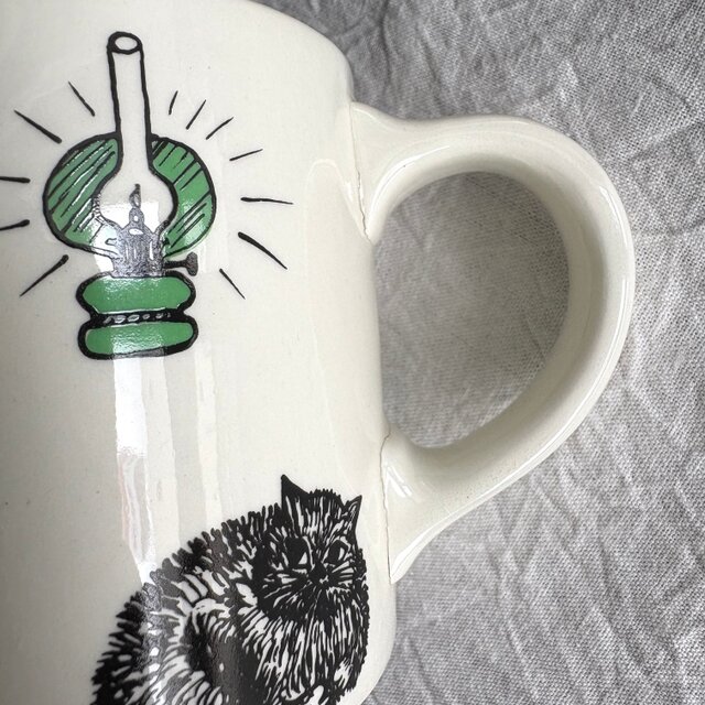 ARABIA vintage Lyly mug アラビア ロウリュ サウナ マグ ビアマグ 