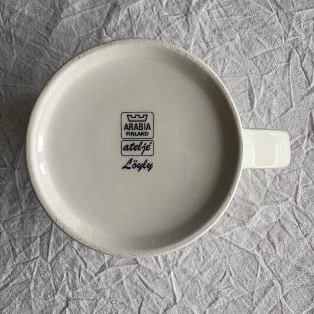ARABIA vintage Lyly mug アラビア ロウリュ サウナ マグ ビアマグ 