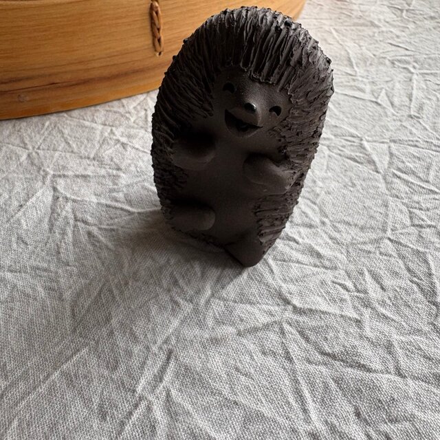Denmark Ellen Karlsen hedgehog ハリネズミ フィギュリン 仲良し兄弟 