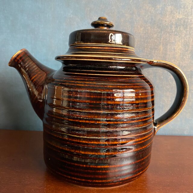 ARABIA vintage Mahonki pot⋆༶⠜アラビア マホンキ ティーポット（GD3