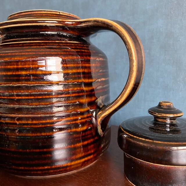 ARABIA vintage Mahonki pot⋆༶⠜アラビア マホンキ ティーポット（GD3