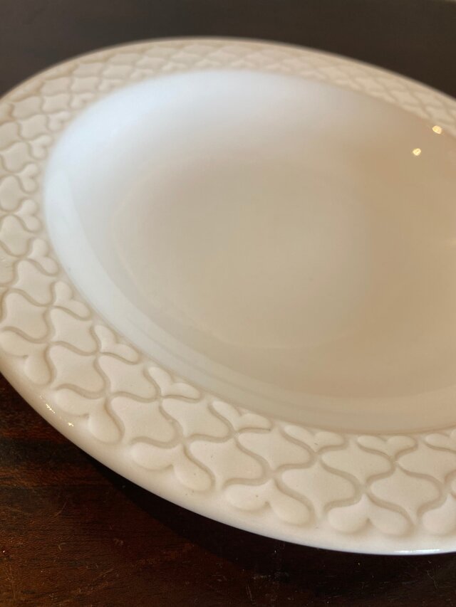 極美品 クイストゴー パレット スーププレート ホワイト Jens H. Quistgaard ⁎༶イェンス・H・クイストゴー コーディアル