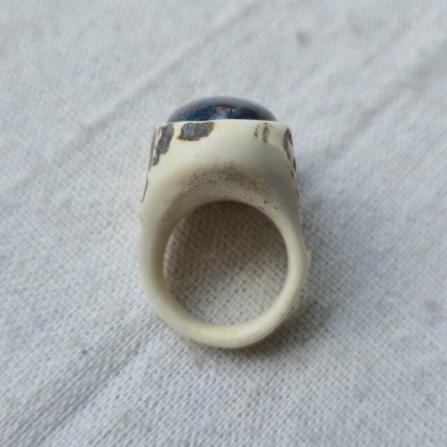 鹿の角 クリソコラのリング(約)16号 | iichi 日々の暮らしを心地よく