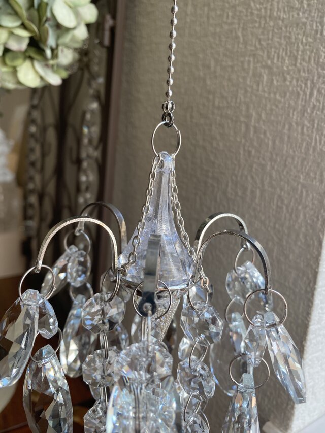 プチシャンデリア サンキャッチャー プリンセス ｜Antique Prism