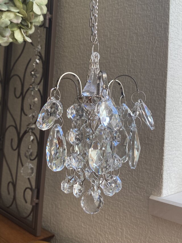 プチシャンデリア サンキャッチャー プリンセス ｜Antique Prism