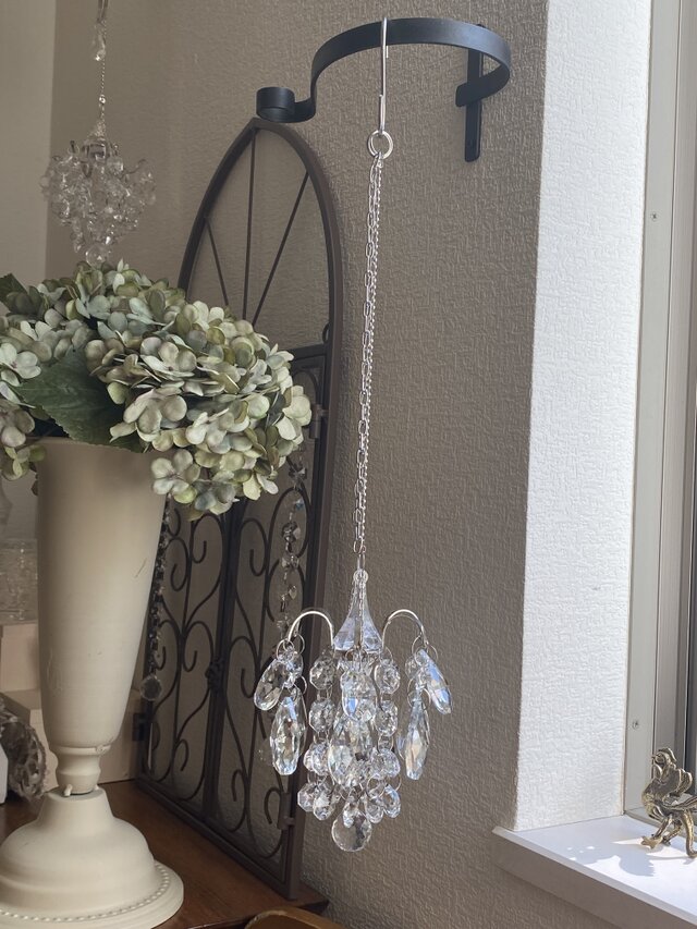 プチシャンデリア サンキャッチャー プリンセス ｜Antique Prism
