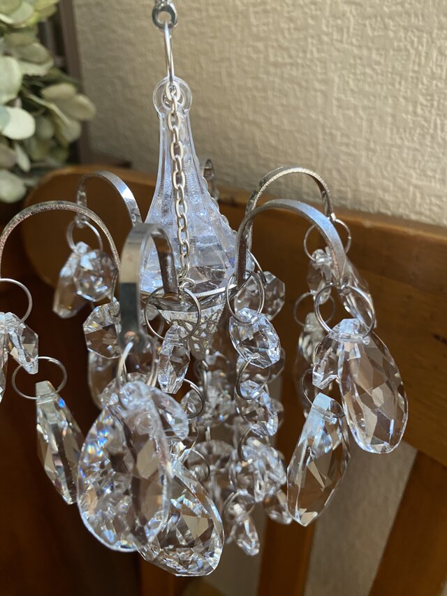 プチシャンデリア サンキャッチャー プリンセス ｜Antique Prism