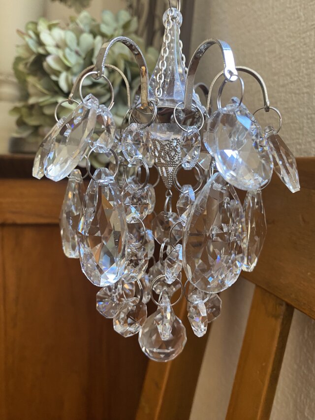 プチシャンデリア サンキャッチャー プリンセス ｜Antique Prism