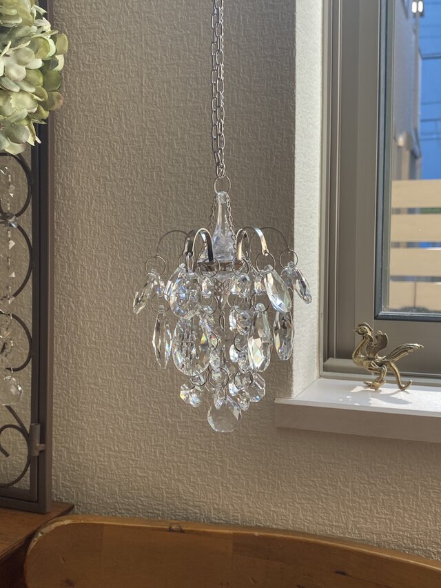 プチシャンデリア サンキャッチャー プリンセス ｜Antique Prism