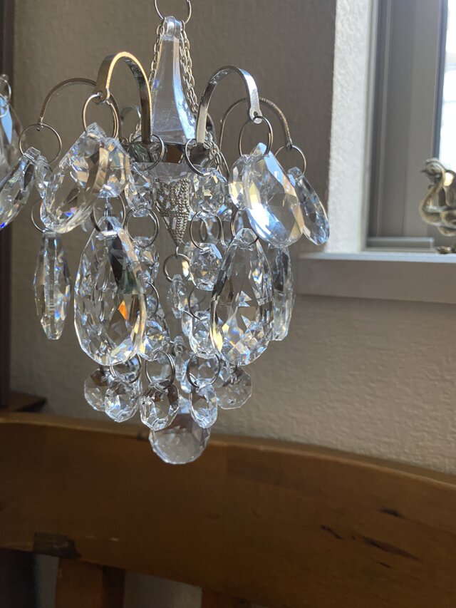 プチシャンデリア サンキャッチャー プリンセス ｜Antique Prism