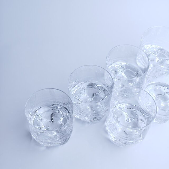 iittala Gaissa Tapio Wirkkala 6客セット イッタラ ガイッサ グラス