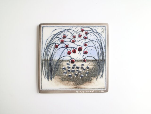 再入荷】ARABIA / Helja ヘルヤ / Oksien suojassa 陶板 No.6356
