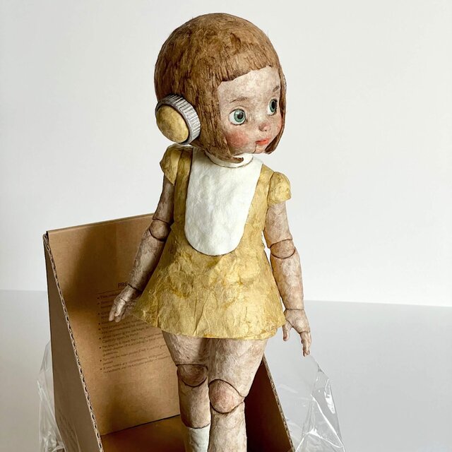 創作人形 創作人形『未来のかたち（ミライちゃん）』ー未来は人形を選んだー
