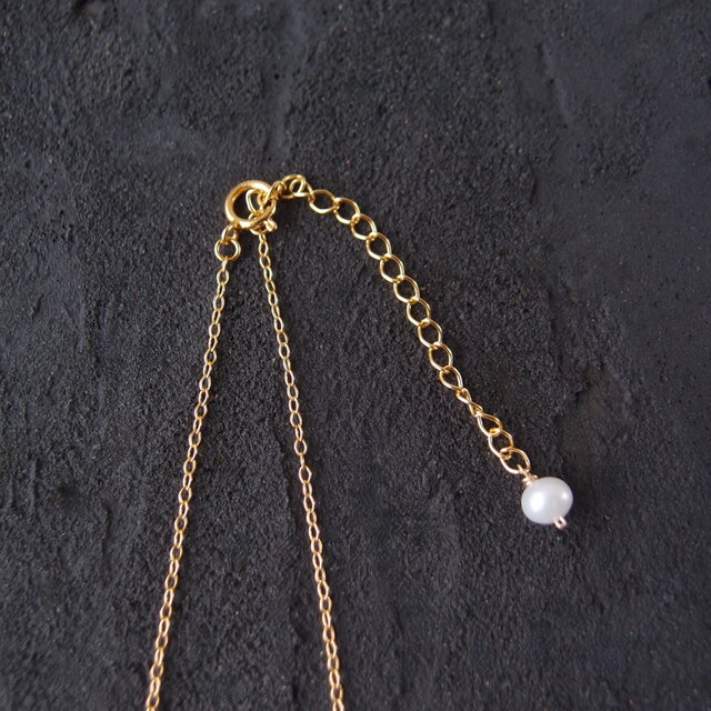 K14gf】Baby Oyster Pearl Necklace／ベビーオイスターパール チェーン