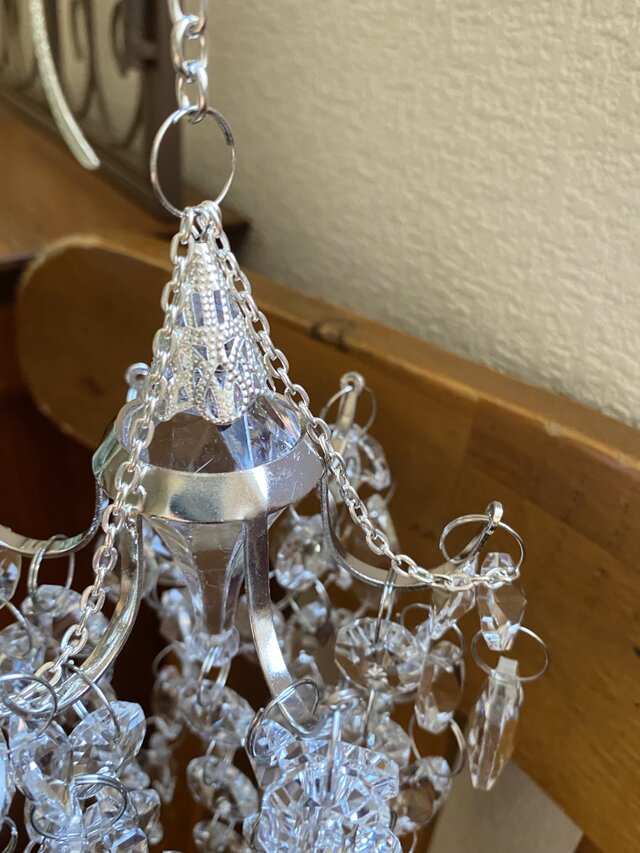 プチシャンデリア サンキャッチャー プリズムライト ｜Antique Prism