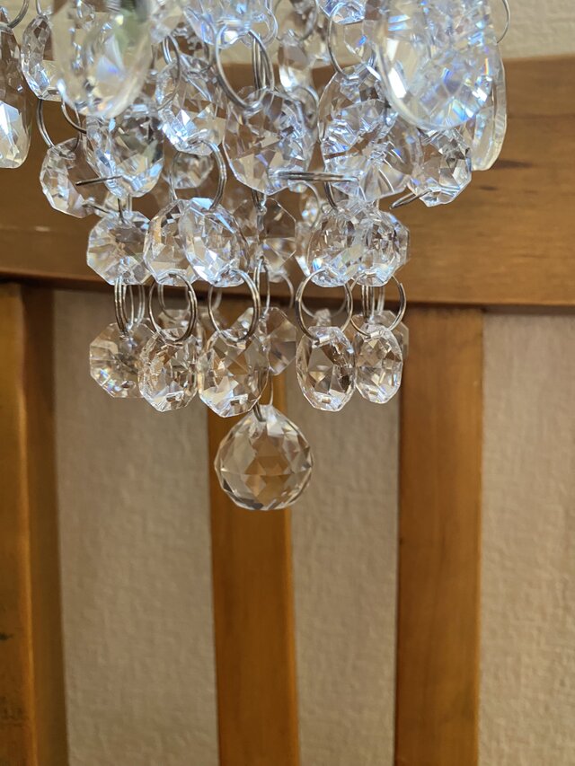 プチシャンデリア サンキャッチャー プリズムライト ｜Antique Prism