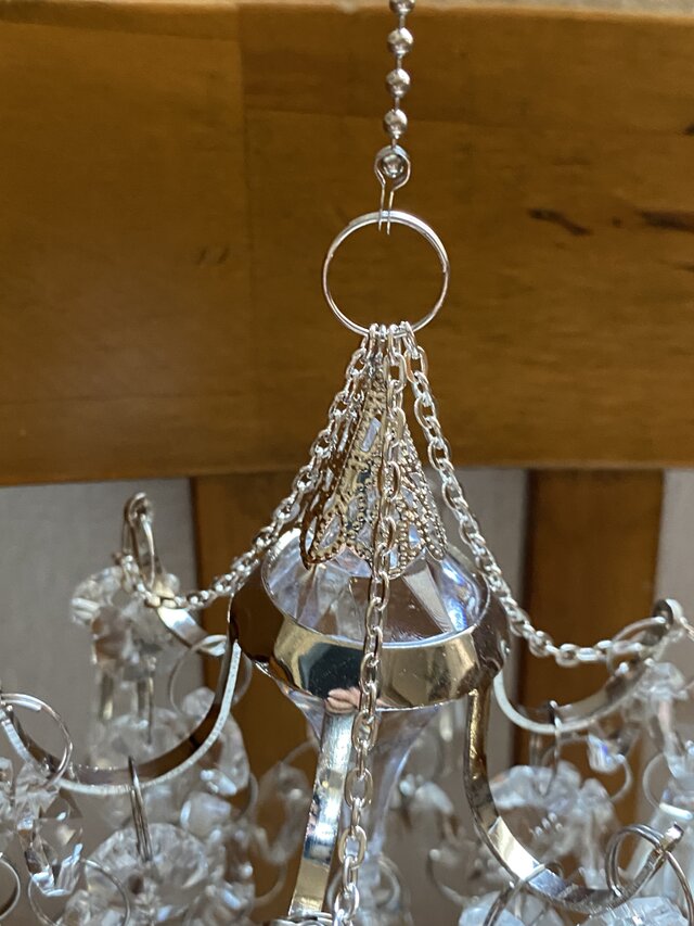 プチシャンデリア サンキャッチャー プリズムライト ｜Antique Prism