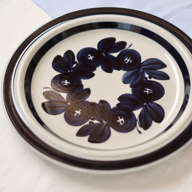 ARABIA Anemone Serving plate アラビア アネモネ 33cmプレート