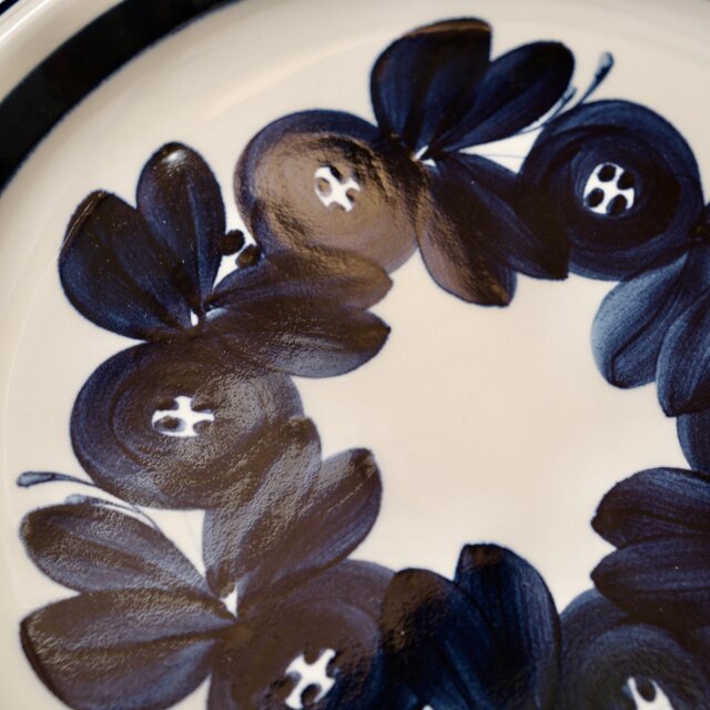 ARABIA Anemone Serving plate アラビア アネモネ 33cmプレート