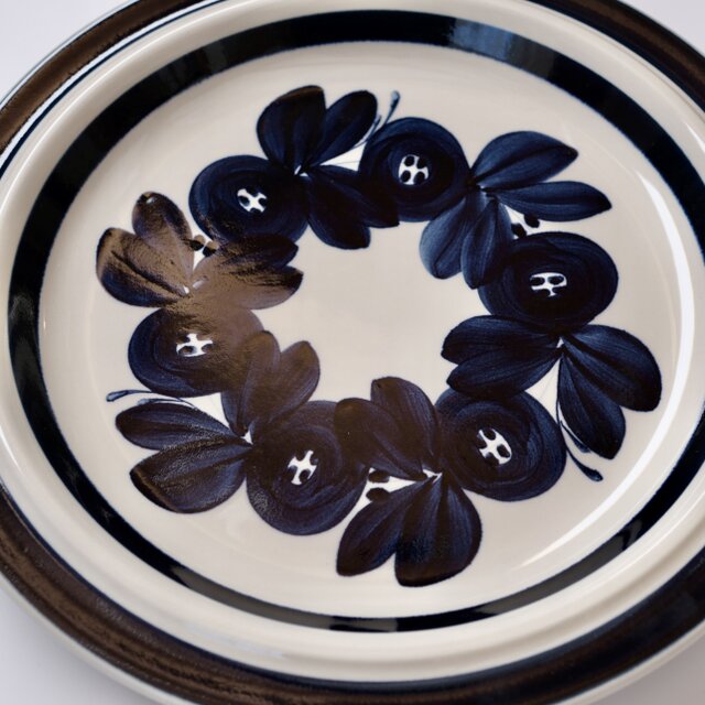 ARABIA Anemone Serving plate アラビア アネモネ 33cmプレート