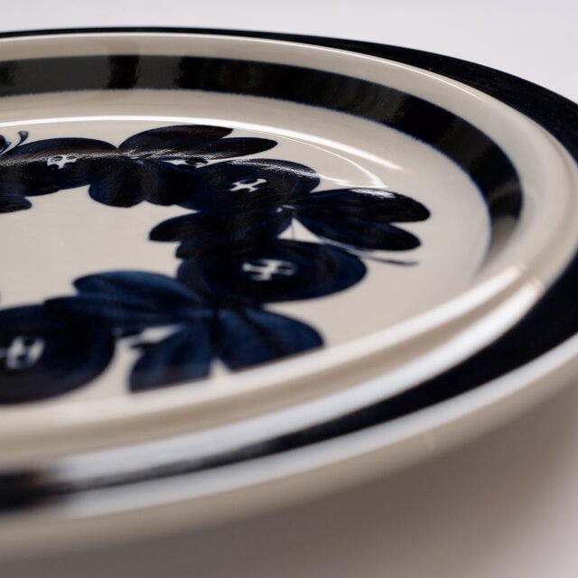 ARABIA Anemone Serving plate アラビア アネモネ 33cmプレート