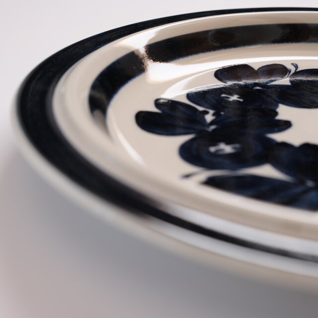 ARABIA Anemone Serving plate アラビア アネモネ 33cmプレート