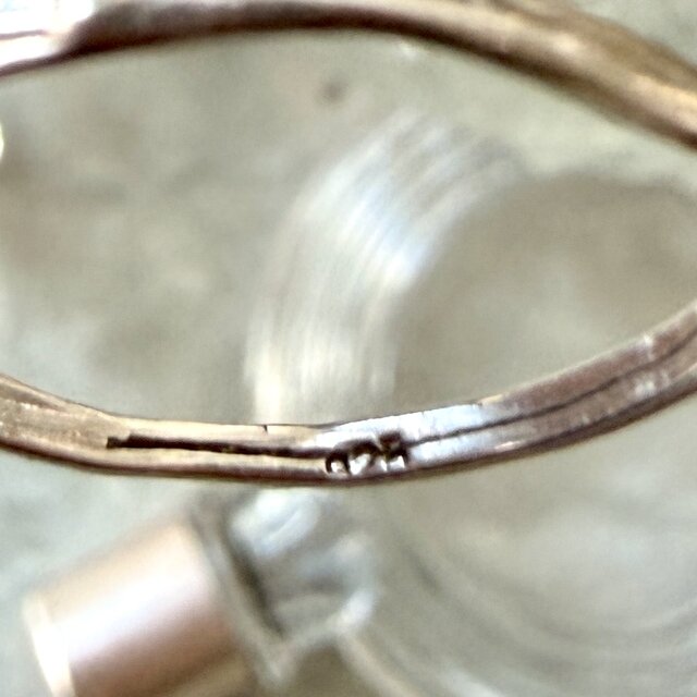R418-ヴィンテージリング U.S.A. 1980-90's SILVER 925 Yin Yang