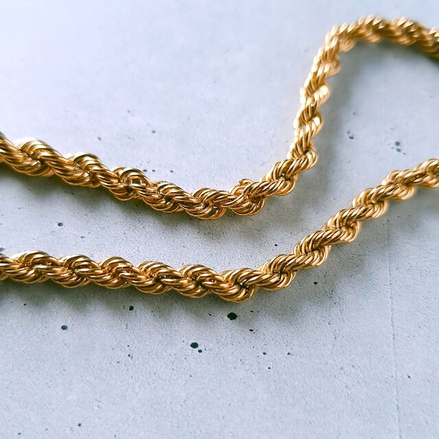 ヴィンテージ　Monet　モネ　アンバー　グラデーション　ネックレス　ジュエリー MONET》 rope twist モネ ネックレス | iichi 日々の暮らしを心地よく