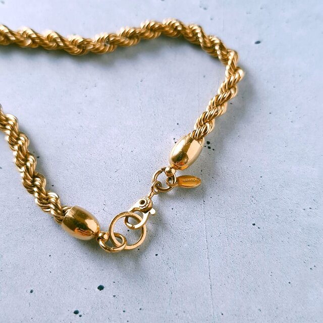 MONET》 rope twist モネ ネックレス | iichi 日々の暮らしを心地よく