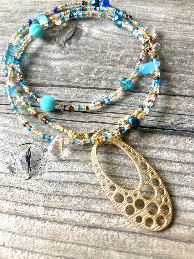 5WAY！Sea Foam Multi-use Bubble Cord 海の泡のオーシャンカラー多