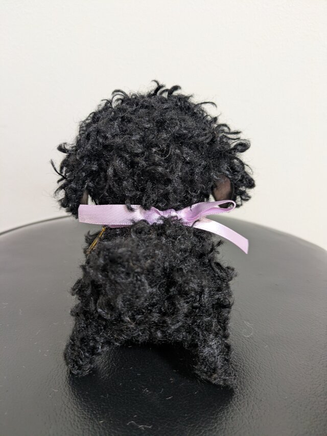 ぬいぐるみ☆トイプードル☆子犬☆ブラック | iichi 日々の暮らしを