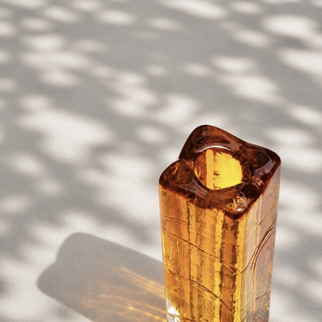 モ―ゼルグラス:花瓶 Zwiesel Glas】ドイツ製 / ヴィンテージ / ガラス花瓶 / 一輪挿し