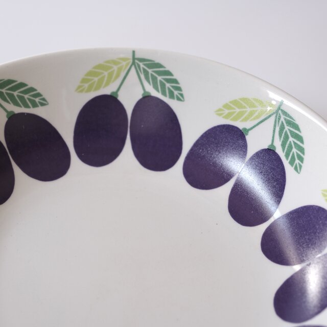ARABIA Pomona bowl Luumu アラビア ポモナ 17.5cmボウル プラム②