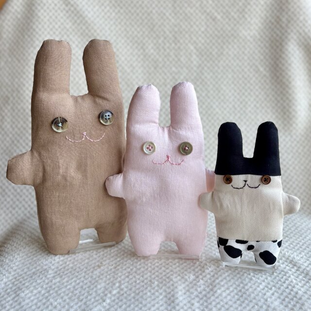 フニータ Lサイズ うさぎのぬいぐるみ 特大サイズ 癒し系 1点物