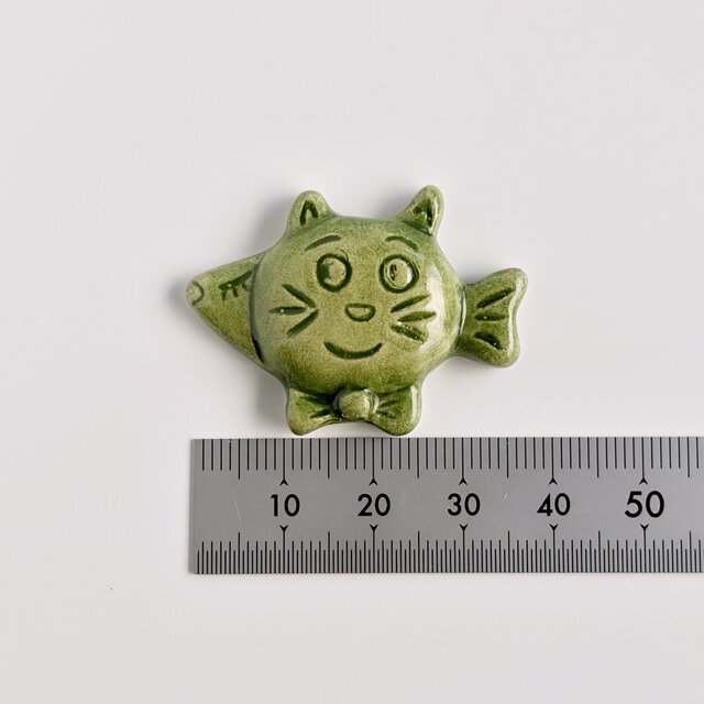 2011年 NEXネクス 猫と魚のフェーヴ フェーヴ ネコ ねこ フランス製