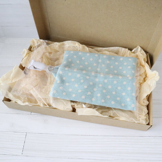 送料無料✨お散歩用ポケットティッシュケース コットンリネン