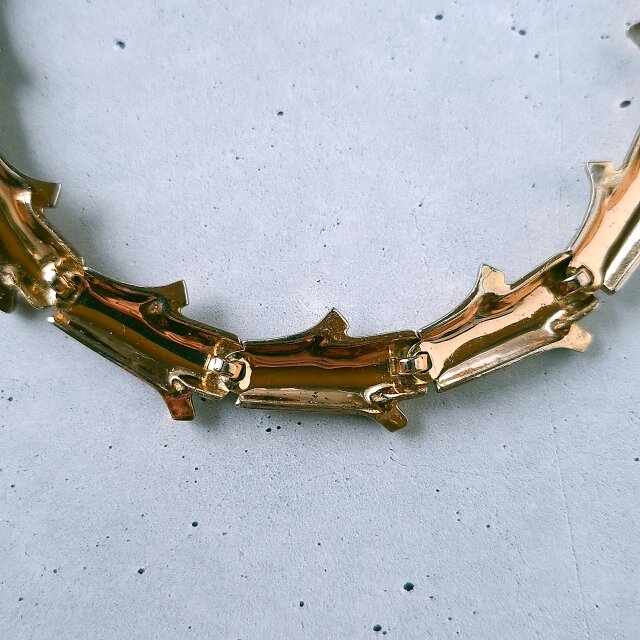 TRIFARI 》 “GOLDEN BARK” トリファリ ヴィンテージネックレス | iichi 